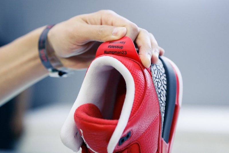 DJ Khaled Air Jordan 3 Collab Stadium Goods Red We The Best