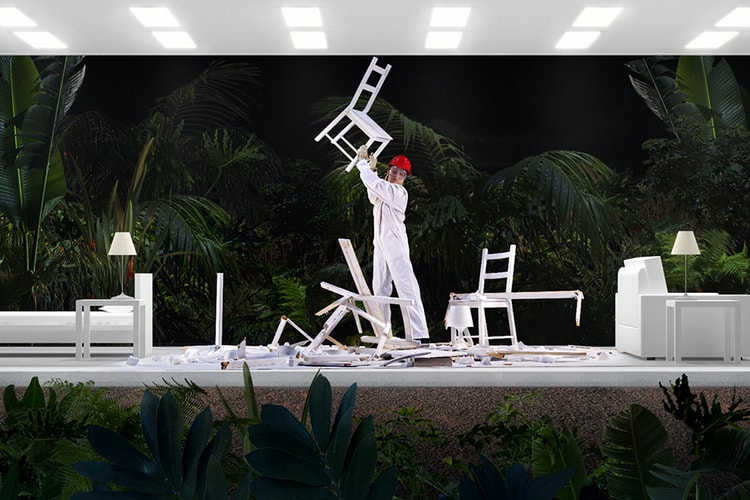 Artist Doug Aitken Invites You to Destroy Household Items in a Tropical Garden