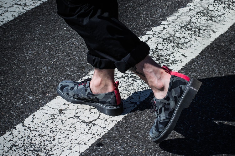 Dr. Martens & Staple Design Slathered the 1461 Shoe With Pigeon Silhouettes