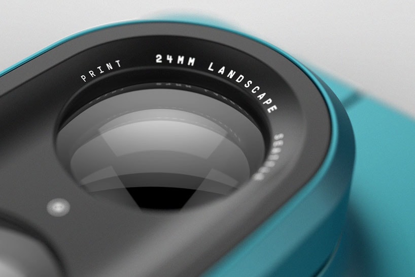 Dual Instant Camera Rotating Lens System Portrait Landscape Photography