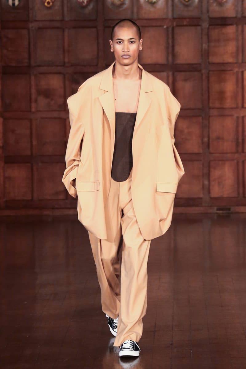 Edward Crutchley 2018 Spring/Summer Collection Runway Show London Fashion Week Men's