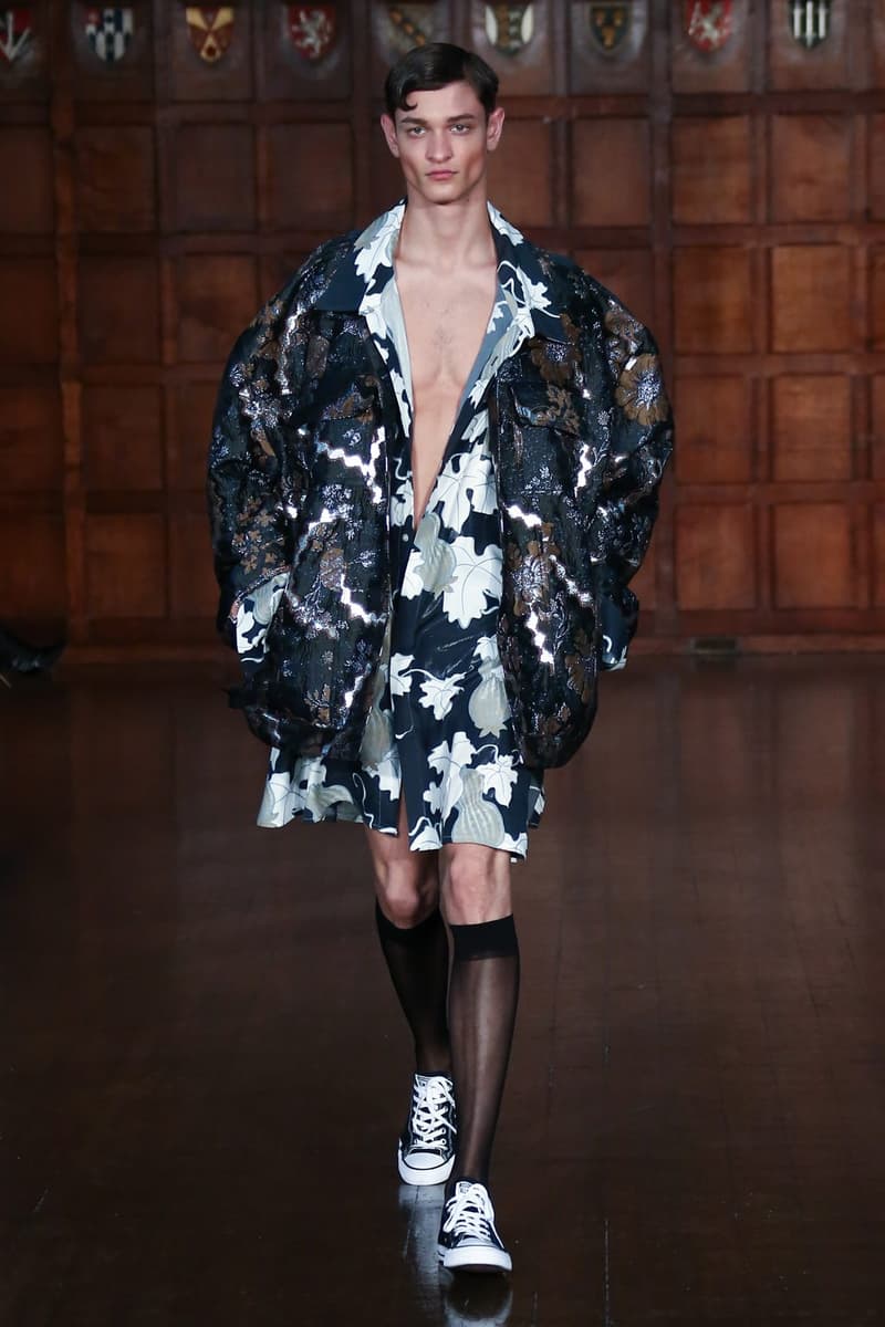 Edward Crutchley 2018 Spring/Summer Collection Runway Show London Fashion Week Men's