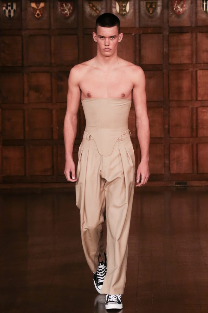 Edward Crutchley 2018 Spring/Summer Collection Runway Show London Fashion Week Men's