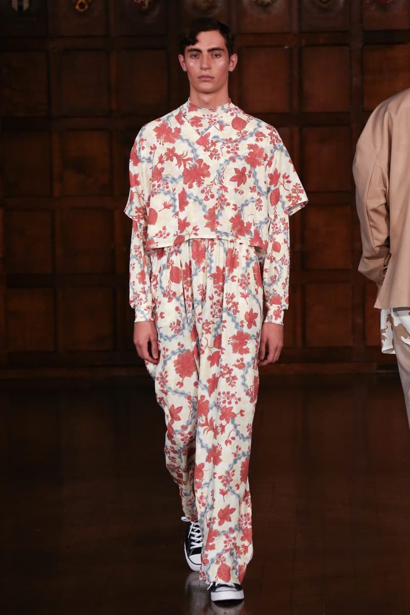 Edward Crutchley 2018 Spring/Summer Collection Runway Show London Fashion Week Men's