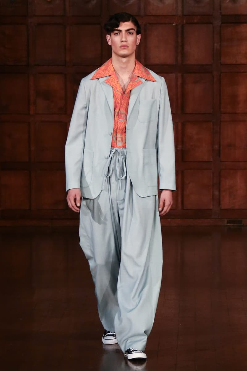 Edward Crutchley 2018 Spring/Summer Collection Runway Show London Fashion Week Men's