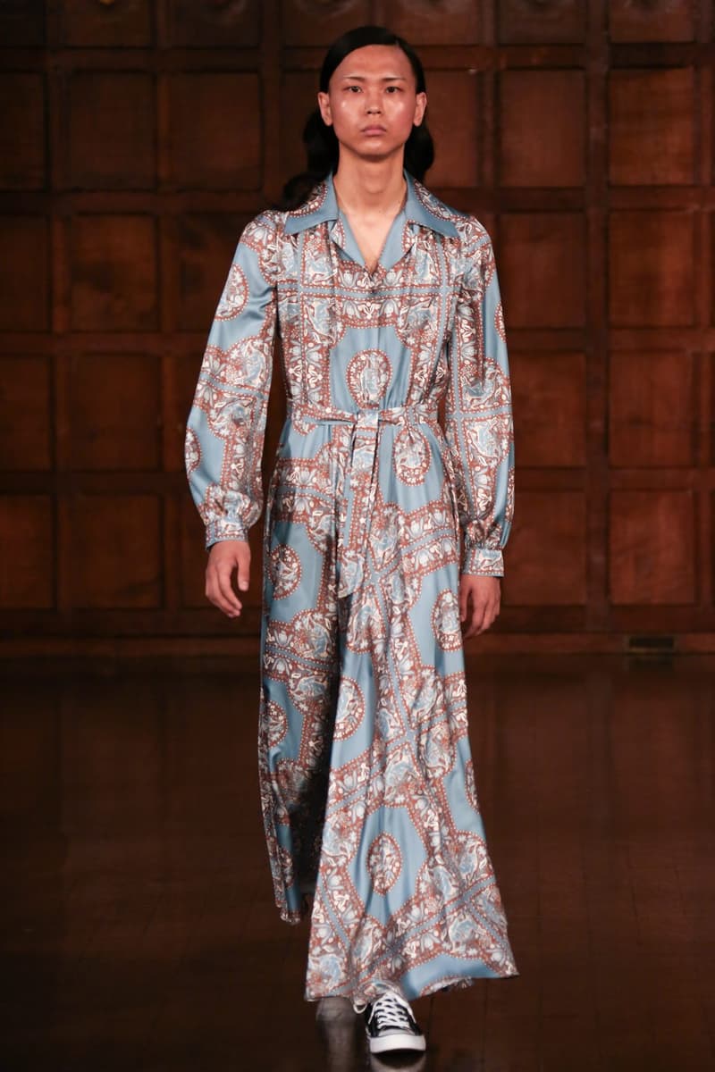 Edward Crutchley 2018 Spring/Summer Collection Runway Show London Fashion Week Men's