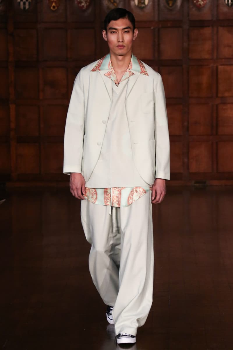 Edward Crutchley 2018 Spring/Summer Collection Runway Show London Fashion Week Men's