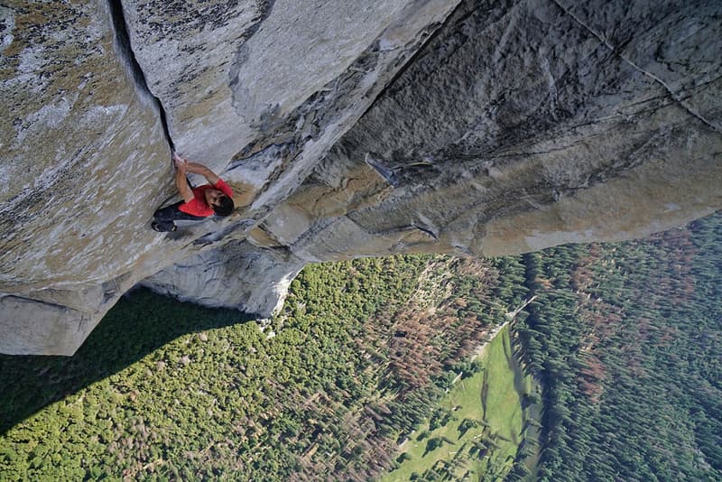 El Captain Solo Climb Yosemite National Park Alex Honnold