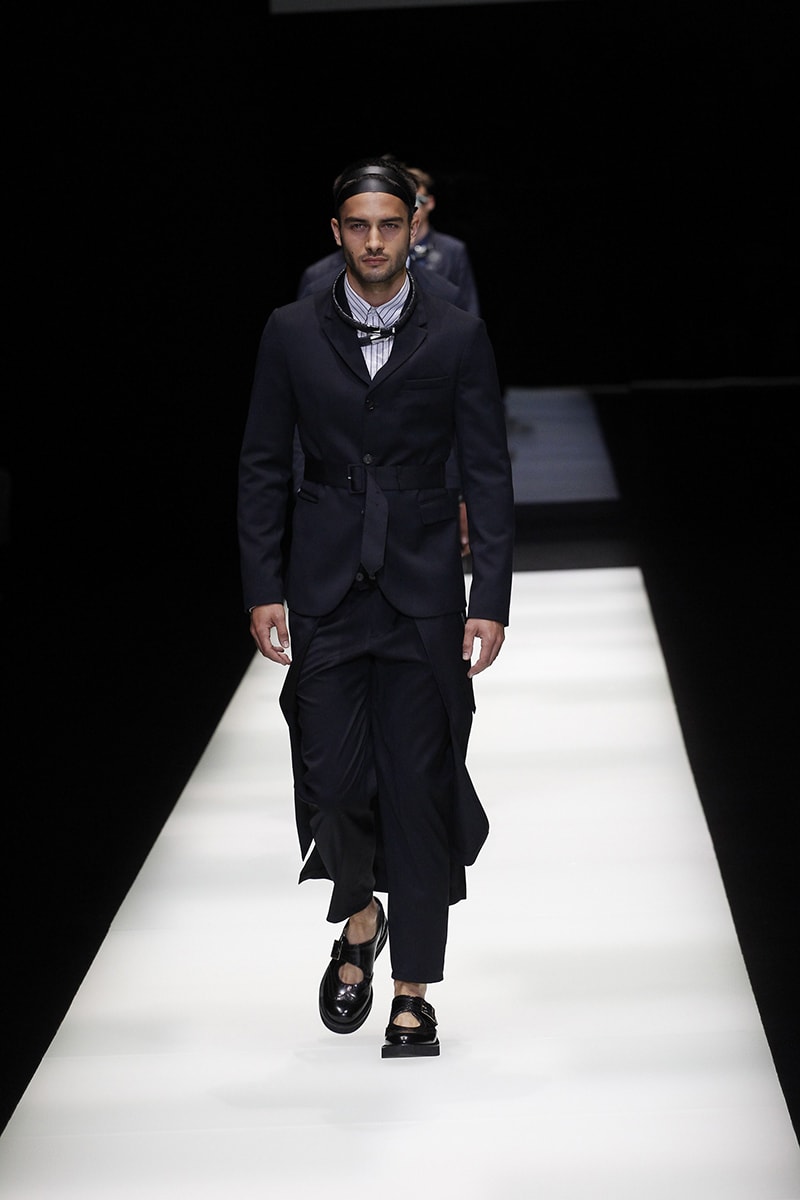 Emporio Armani 2018 Spring Summer Collection Milan Fashion Week Men's 2018