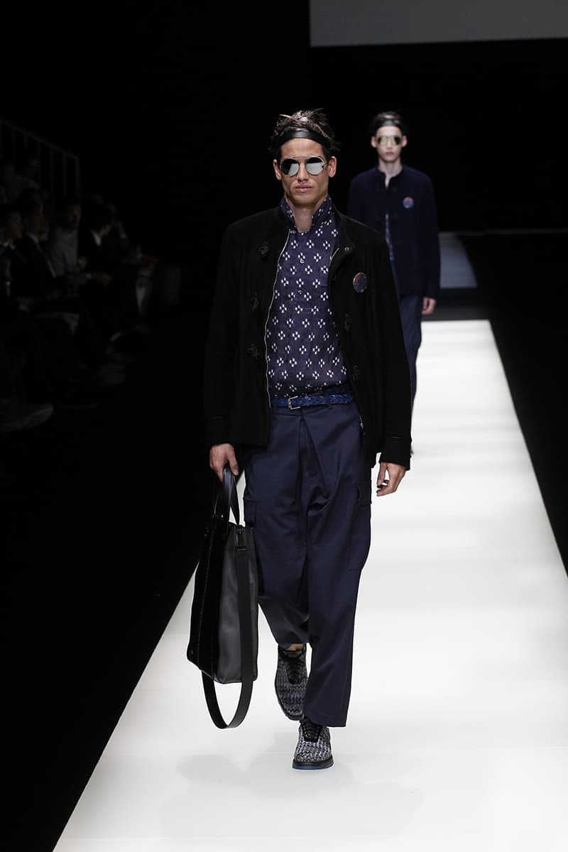 Emporio Armani 2018 Spring Summer Collection Milan Fashion Week Men's 2018