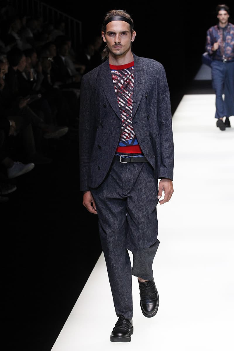 Emporio Armani 2018 Spring Summer Collection Milan Fashion Week Men's 2018