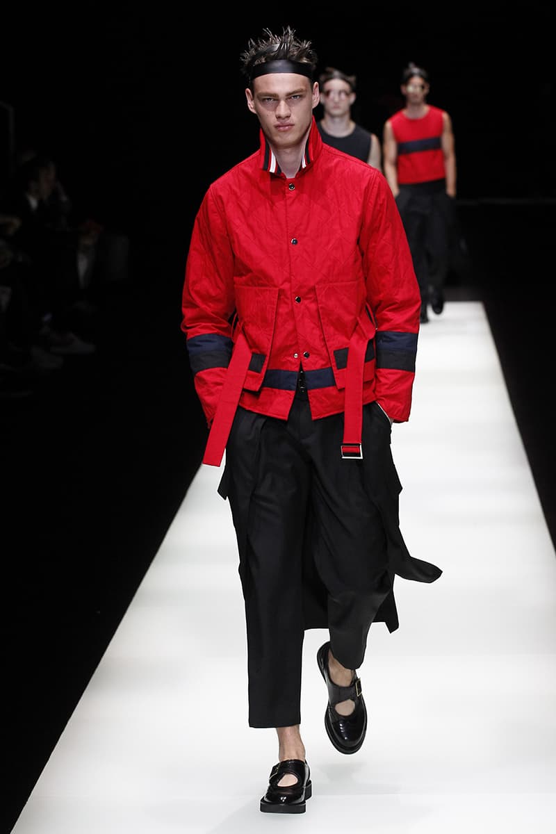 Emporio Armani 2018 Spring Summer Collection Milan Fashion Week Men's 2018