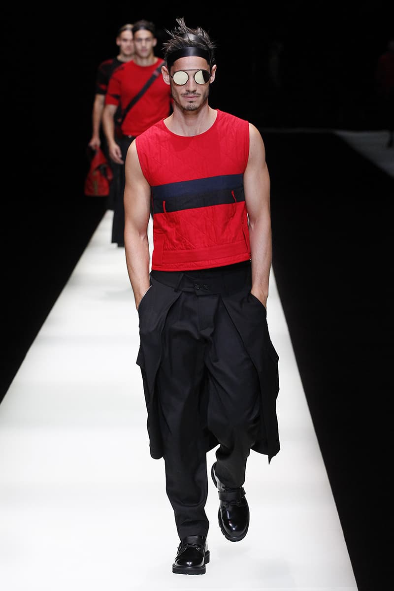 Emporio Armani 2018 Spring Summer Collection Milan Fashion Week Men's 2018