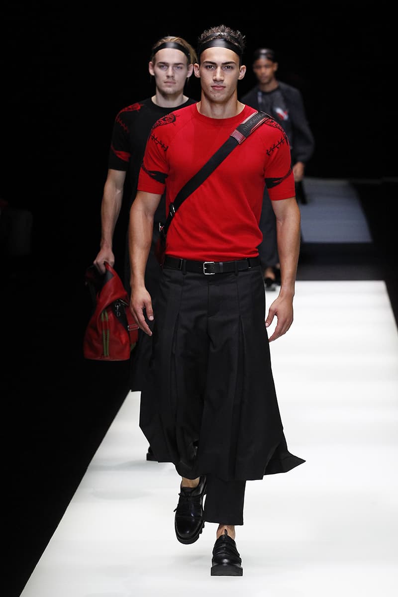 Emporio Armani 2018 Spring Summer Collection Milan Fashion Week Men's 2018