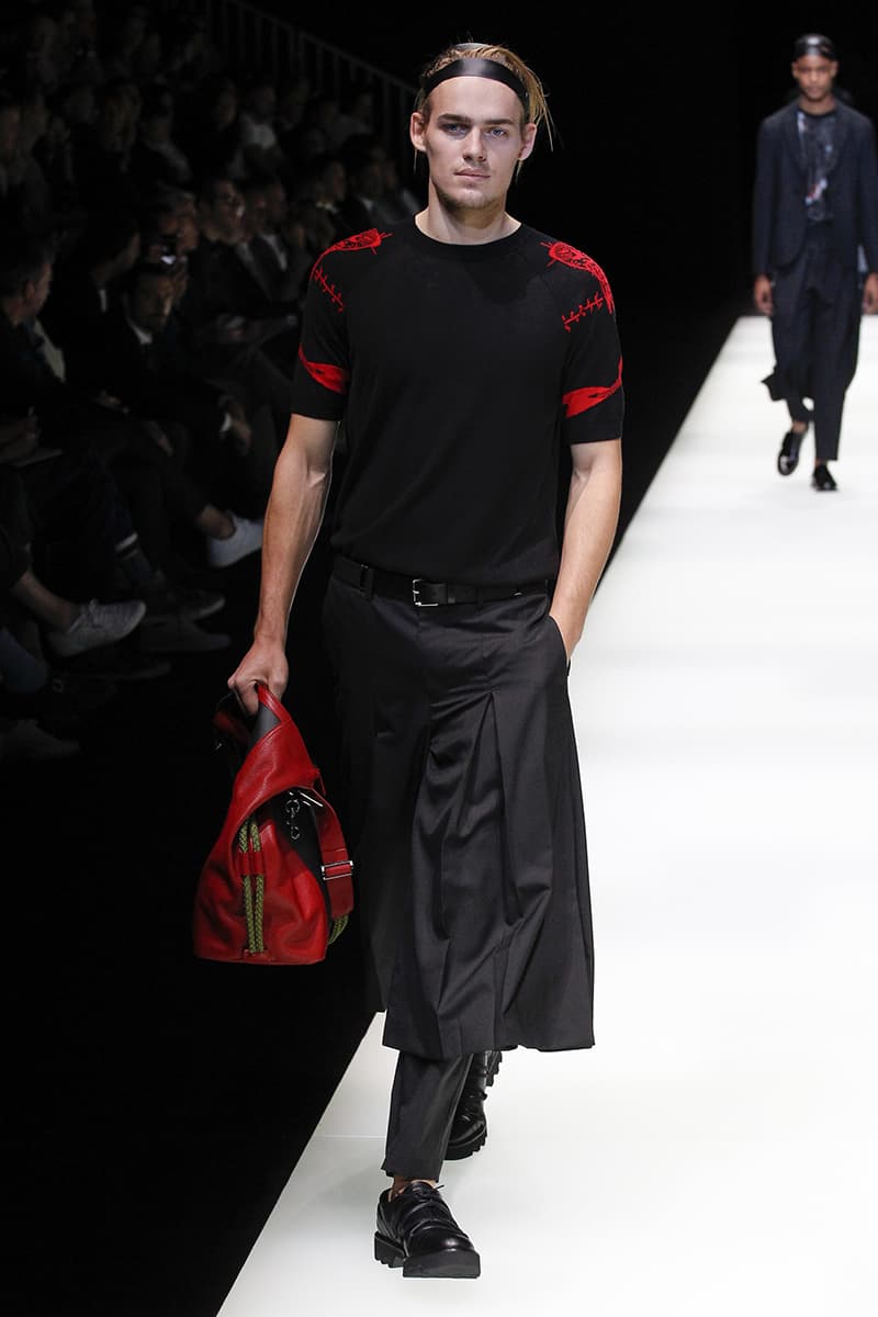 Emporio Armani 2018 Spring Summer Collection Milan Fashion Week Men's 2018