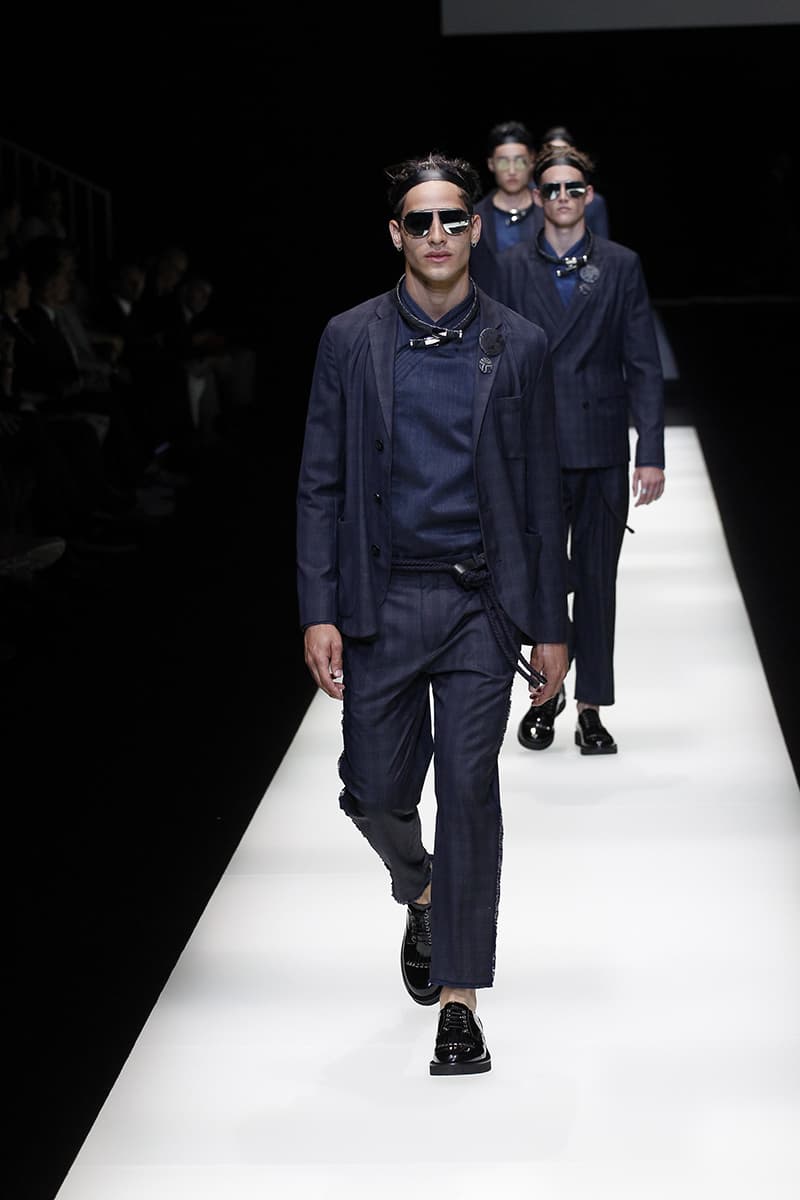 Emporio Armani 2018 Spring Summer Collection Milan Fashion Week Men's 2018