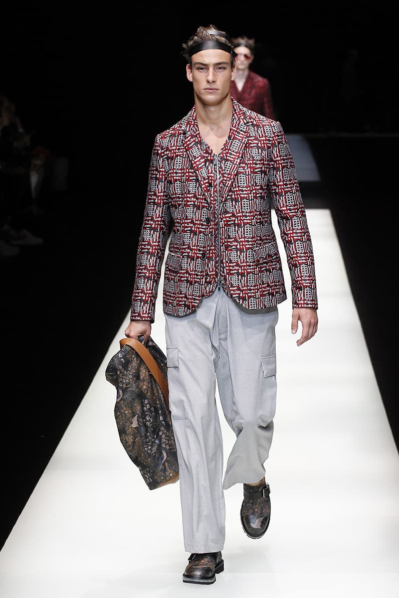 Emporio Armani 2018 Spring Summer Collection Milan Fashion Week Men's 2018