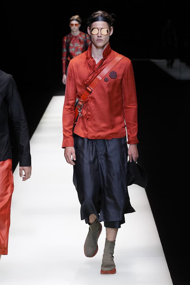 Emporio Armani 2018 Spring Summer Collection Milan Fashion Week Men's 2018