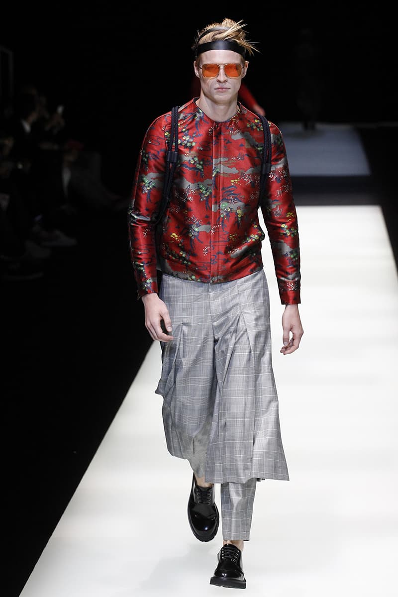 Emporio Armani 2018 Spring Summer Collection Milan Fashion Week Men's 2018