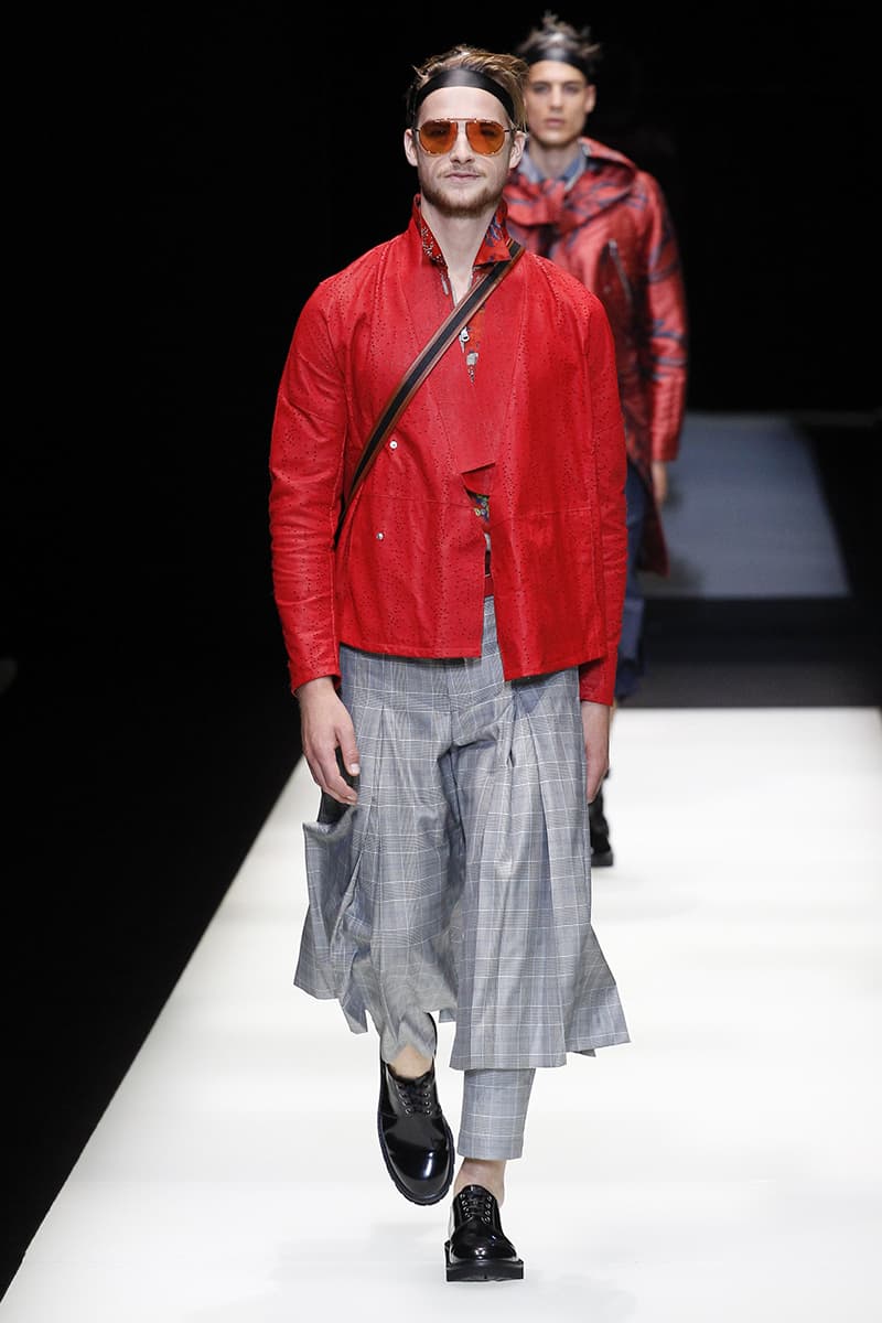 Emporio Armani 2018 Spring Summer Collection Milan Fashion Week Men's 2018