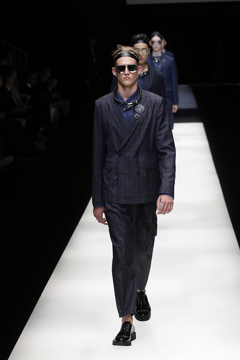 Emporio Armani 2018 Spring Summer Collection Milan Fashion Week Men's 2018