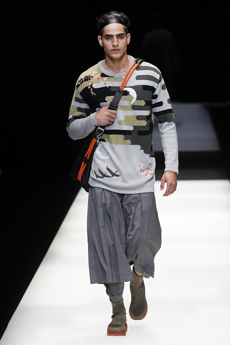 Emporio Armani 2018 Spring Summer Collection Milan Fashion Week Men's 2018