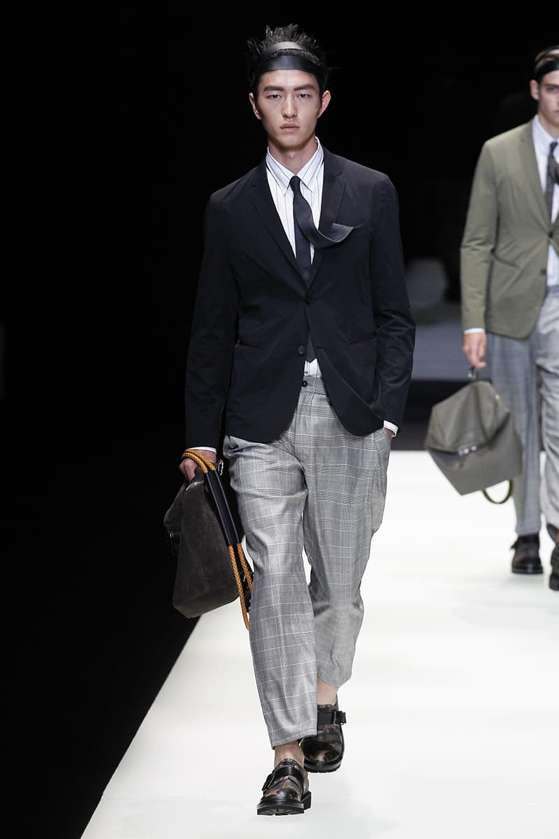 Emporio Armani 2018 Spring Summer Collection Milan Fashion Week Men's 2018