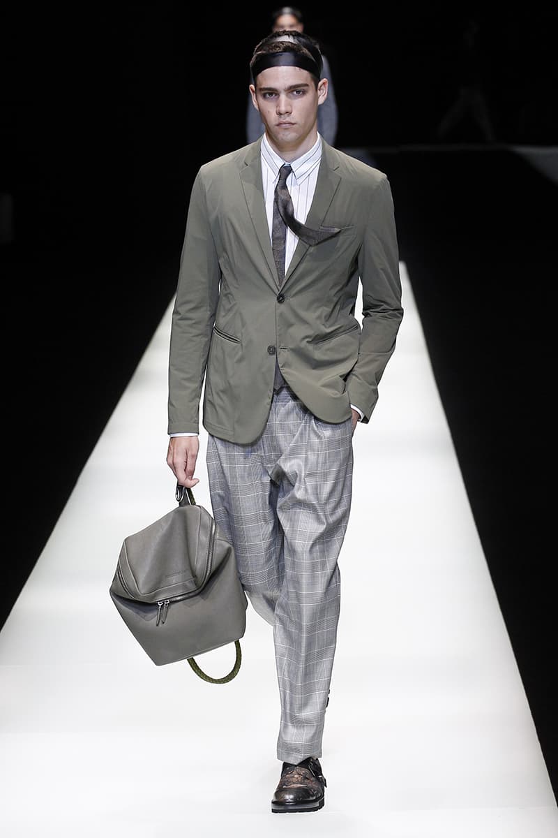 Emporio Armani 2018 Spring Summer Collection Milan Fashion Week Men's 2018