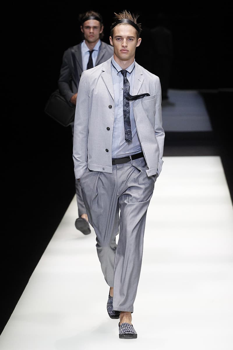 Emporio Armani 2018 Spring Summer Collection Milan Fashion Week Men's 2018