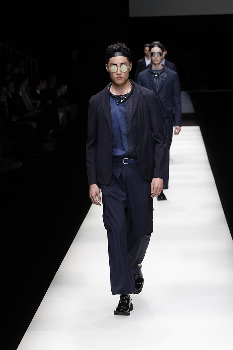 Emporio Armani 2018 Spring Summer Collection Milan Fashion Week Men's 2018