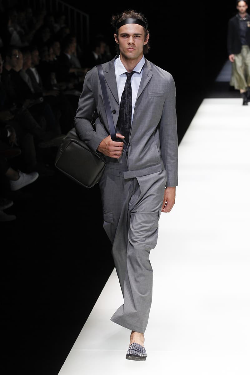 Emporio Armani 2018 Spring Summer Collection Milan Fashion Week Men's 2018