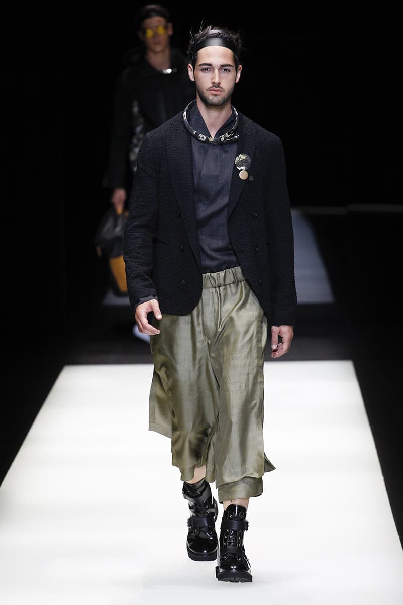 Emporio Armani 2018 Spring Summer Collection Milan Fashion Week Men's 2018