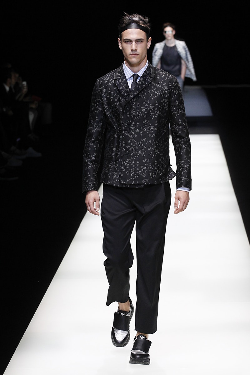 Emporio Armani 2018 Spring Summer Collection Milan Fashion Week Men's 2018