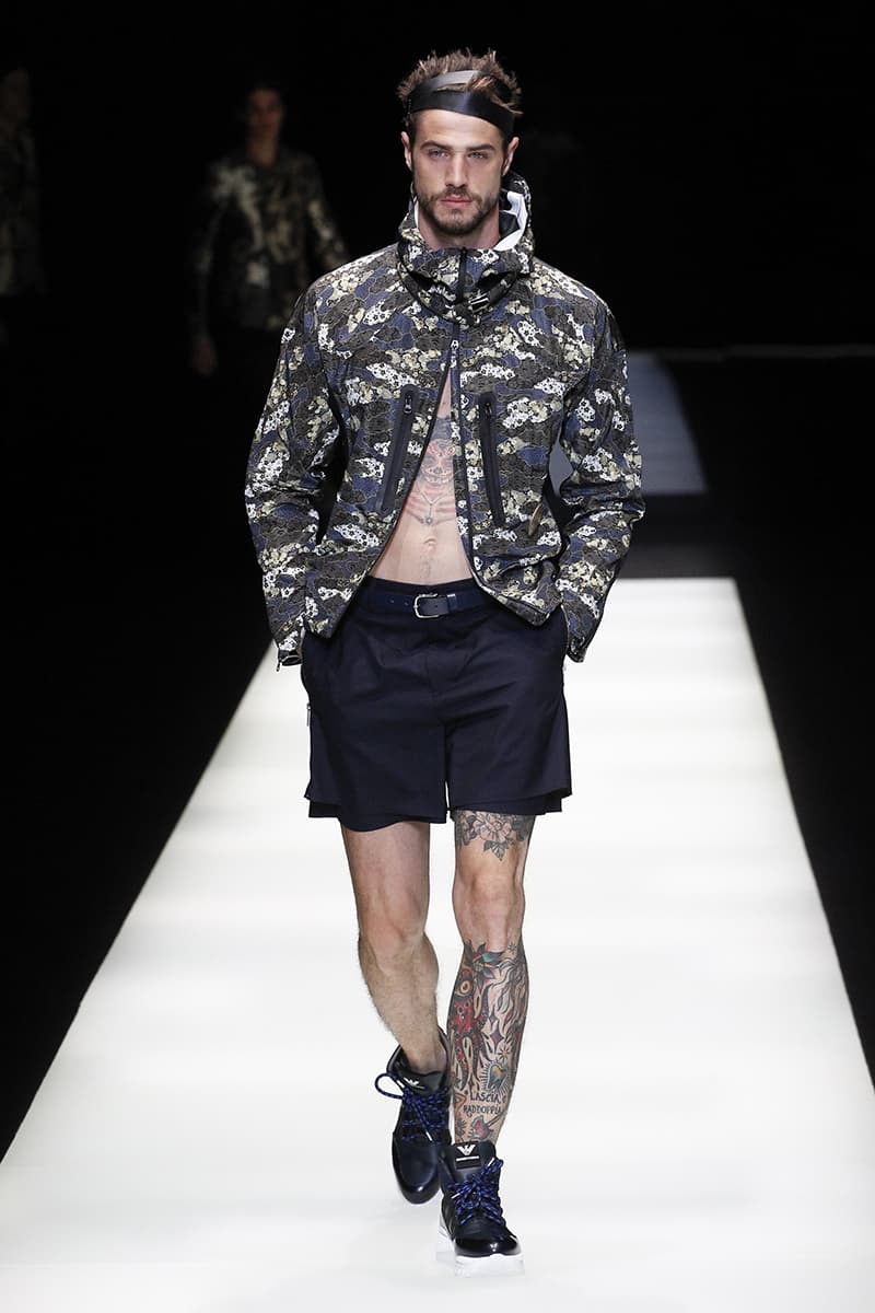 Emporio Armani 2018 Spring Summer Collection Milan Fashion Week Men's 2018