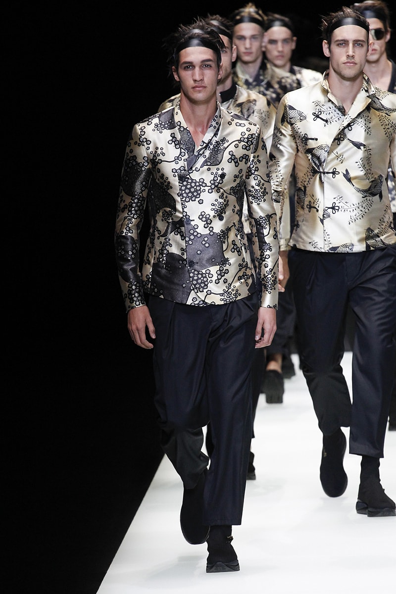 Emporio Armani 2018 Spring Summer Collection Milan Fashion Week Men's 2018