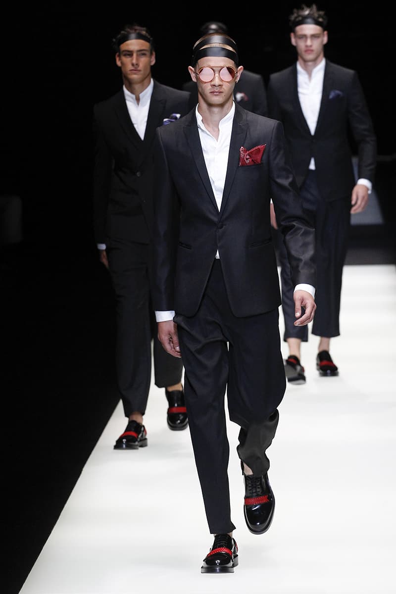 Emporio Armani 2018 Spring Summer Collection Milan Fashion Week Men's 2018