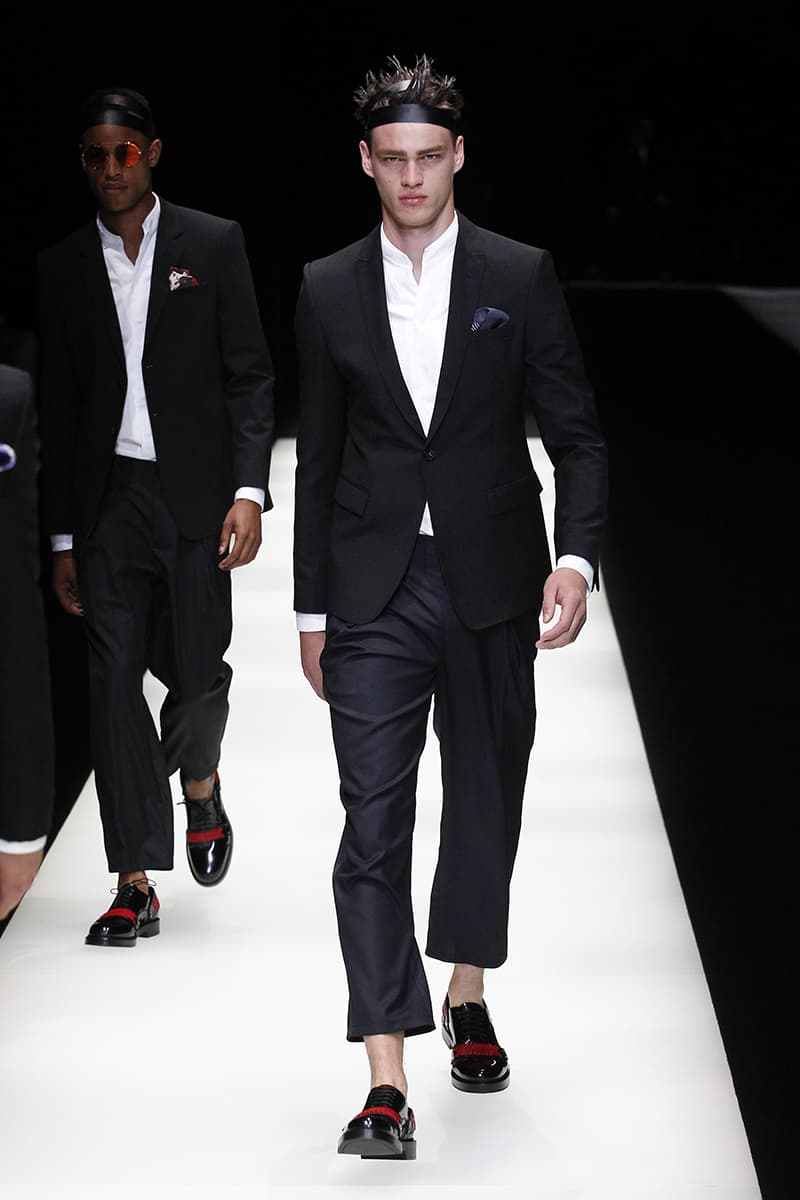 Emporio Armani 2018 Spring Summer Collection Milan Fashion Week Men's 2018