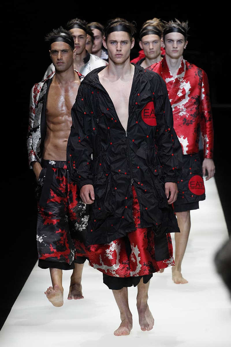 Emporio Armani 2018 Spring Summer Collection Milan Fashion Week Men's 2018