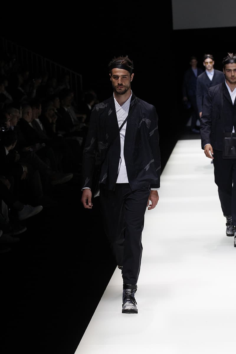 Emporio Armani 2018 Spring Summer Collection Milan Fashion Week Men's 2018