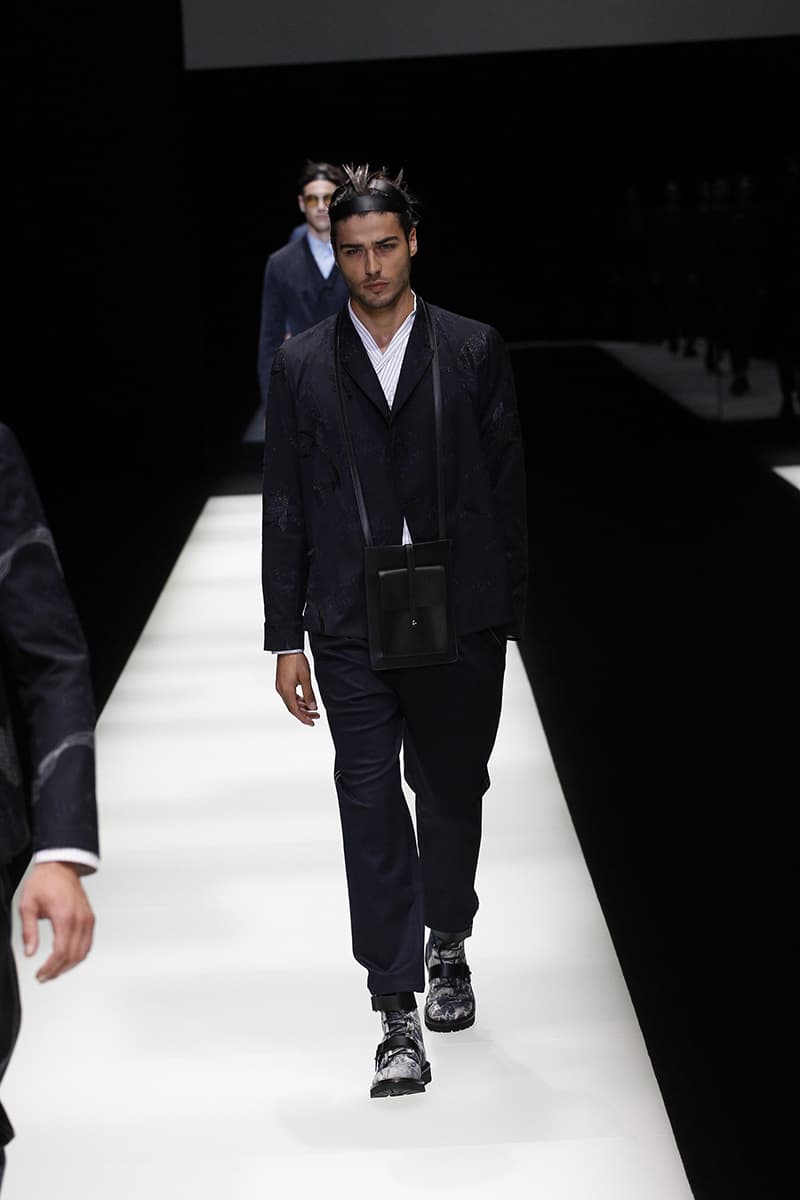 Emporio Armani 2018 Spring Summer Collection Milan Fashion Week Men's 2018