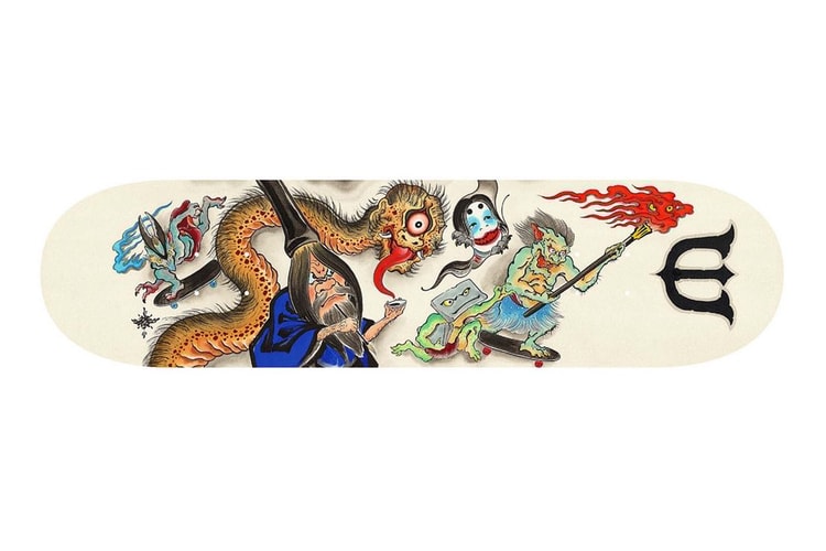 Evisen Skateboards' New Summer Decks are a Collision of Worlds