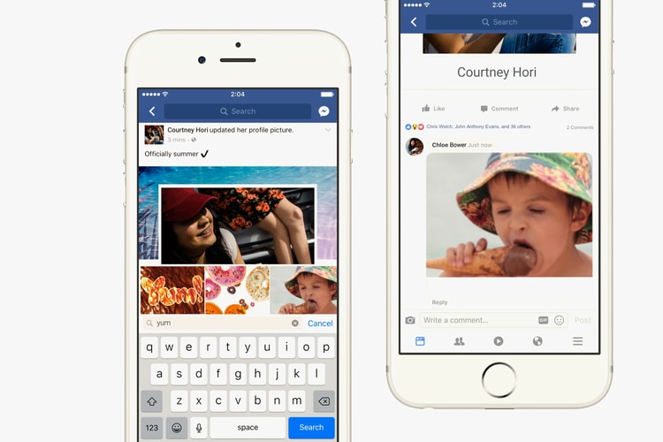 Facebook Now Supports GIFs in Comments for All Its Users