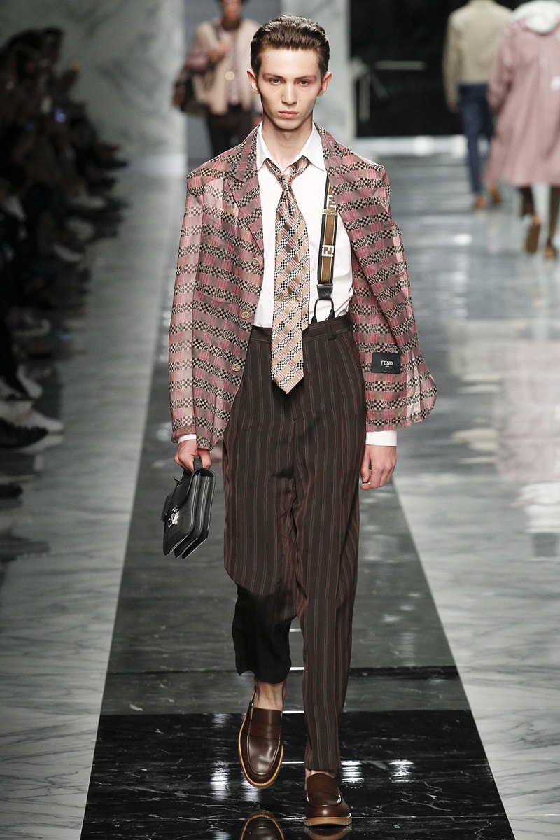 Fendi Spring Summer 2018 Collection Milan Fashion Week Men's