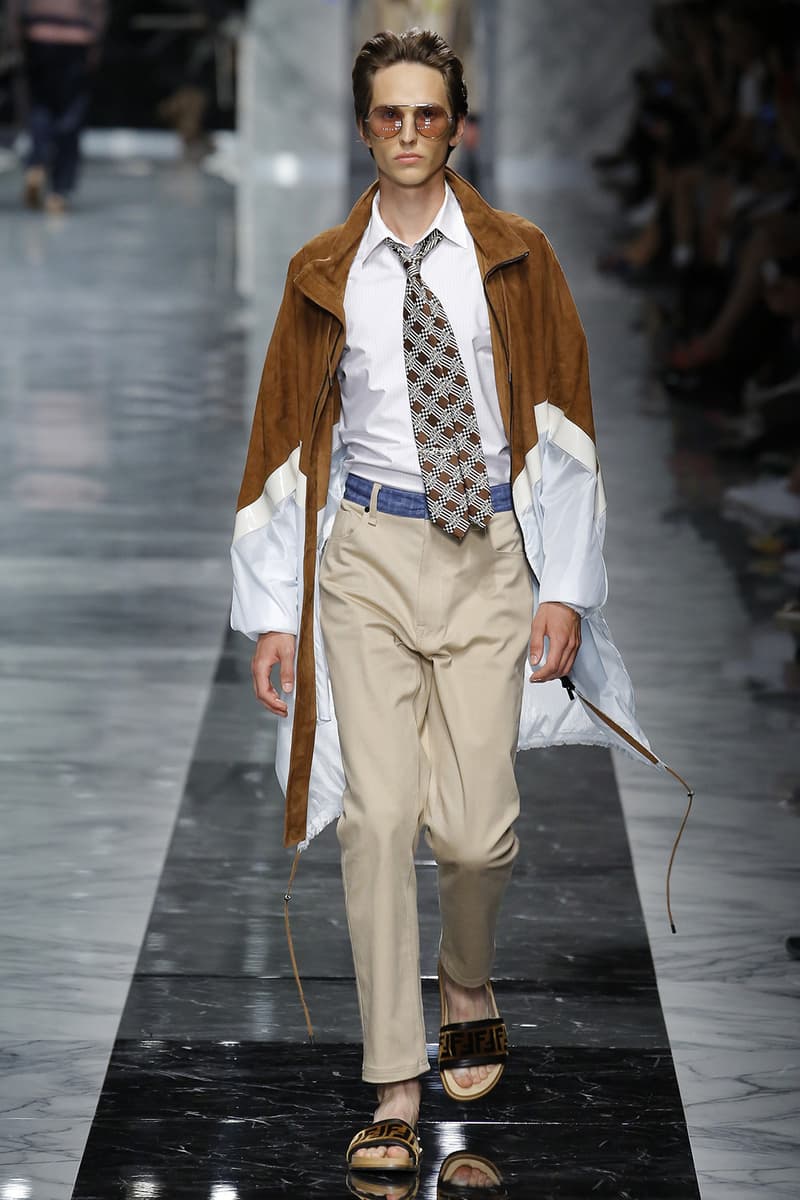 Fendi Spring Summer 2018 Collection Milan Fashion Week Men's