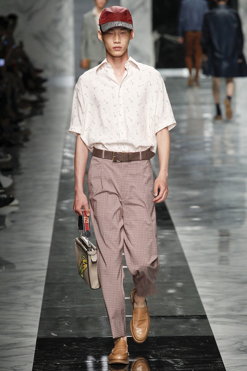 Fendi Spring Summer 2018 Collection Milan Fashion Week Men's
