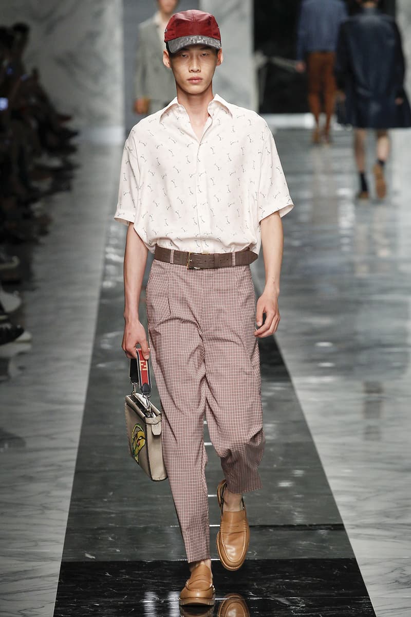 Fendi Spring Summer 2018 Collection Milan Fashion Week Men's
