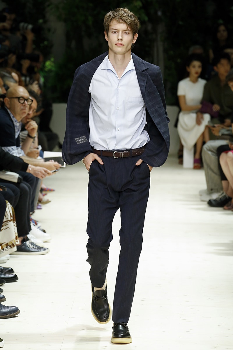 Salvatore Ferragamo Spring Summer 2018 Collection Milan Fashion Week Men's