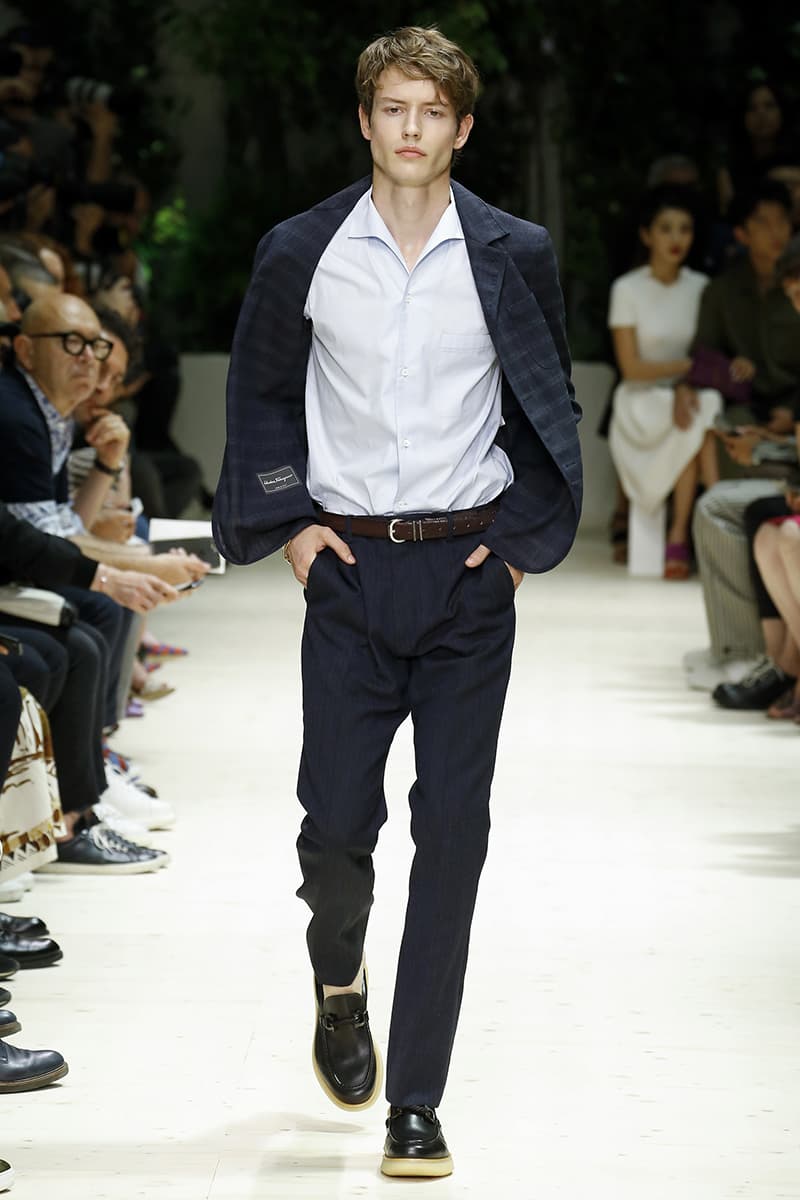 Salvatore Ferragamo Spring Summer 2018 Collection Milan Fashion Week Men's