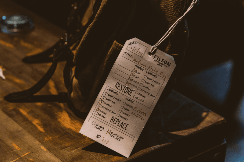 Filson Restoration Department Pop Up Shops