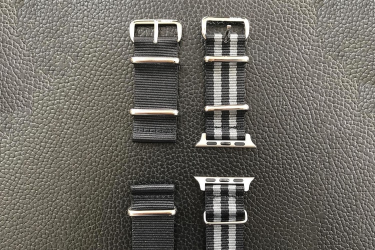 Hiroshi Fujiwara Unveils fragment design Nato Style Apple Watch Straps